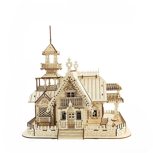 DIY Mini Villa Model Kit