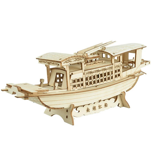 Creative Boat Puzzle Set